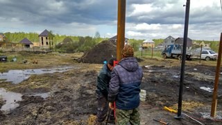 Заказать монтаж винтовых свай в Ревда - цена под ключ с доставкой от 1856 шт